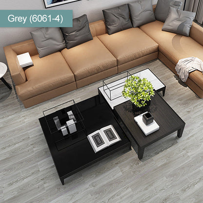 🧱 BUY 3 GET 1 FREE! 🔥（36 in × 6 in × 1/8 in）🏠 Wood Grain Peel and Stick Floor Tiles – 5-PC Set, Self-Adhesive, Waterproof & Easy DIY Installation 🌿