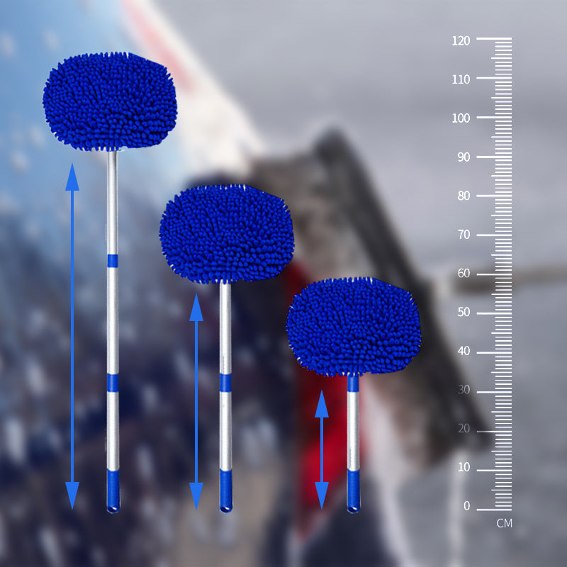 🚗 50% OFF! 🧽 Sturdy aluminium telescopic car wash mop – 3-stage adjustable, back-friendly & scratch-free ✨