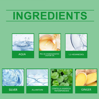 🔥LAST DAY - BUY 2 GET 1 FREE!🏆FootGlow 7-Day Ginger Foot Exfoliating Spray🌿