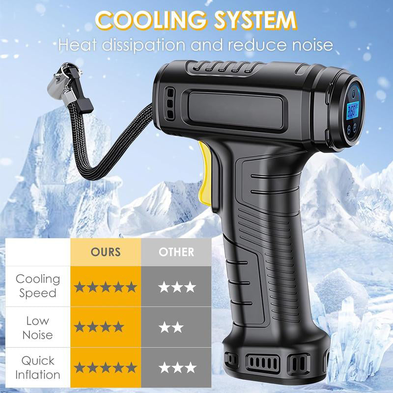 🔥HOT SALE 50%OFF🔥Portable Cordless Air Compressor with Digital Display