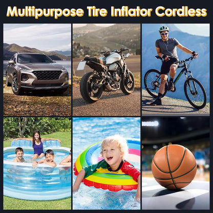 🔥HOT SALE 50%OFF🔥Portable Cordless Air Compressor with Digital Display