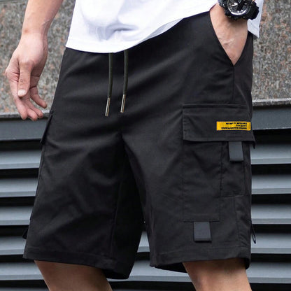 🩳 60% OFF NOW! 🌿 Men's Casual Cargo Shorts with Drawstring Waist – Multi-Pocket, Relaxed Fit & Perfect for Everyday Comfort 🏕️