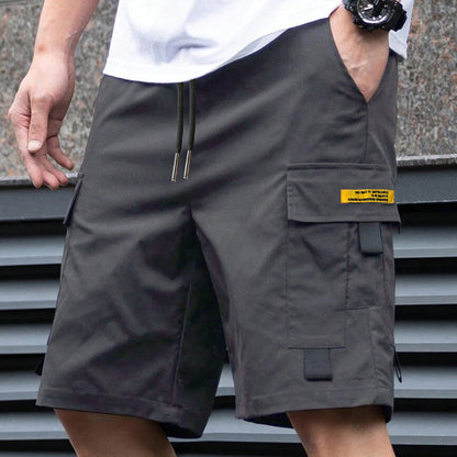 🩳 60% OFF NOW! 🌿 Men's Casual Cargo Shorts with Drawstring Waist – Multi-Pocket, Relaxed Fit & Perfect for Everyday Comfort 🏕️