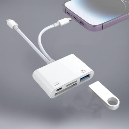 3-in-1 USB-C Memory Card Reader