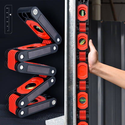 🛠️ Multifunctional Folding Spirit Level Ruler – Accurate Measurements & Compact Design for DIY & Professional Use ✨📏