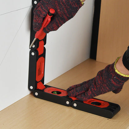 🛠️ Multifunctional Folding Spirit Level Ruler – Accurate Measurements & Compact Design for DIY & Professional Use ✨📏