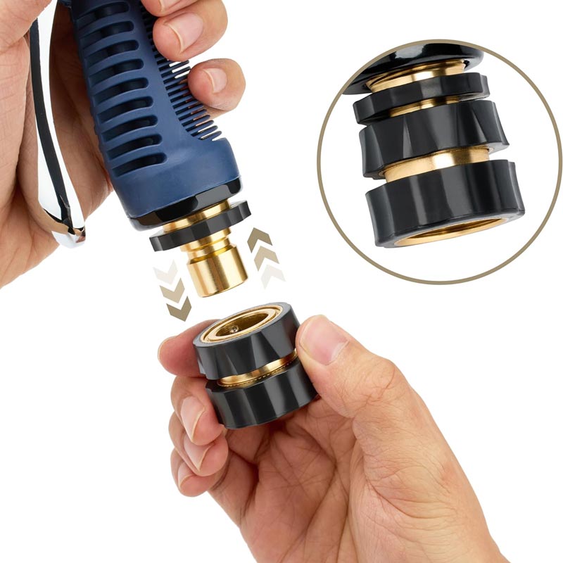 🚿 3/4-inch Garden Hose Quick Connector | Quick Connection with No Leaks – Sturdy, Handy & Ready to Use Straight Away