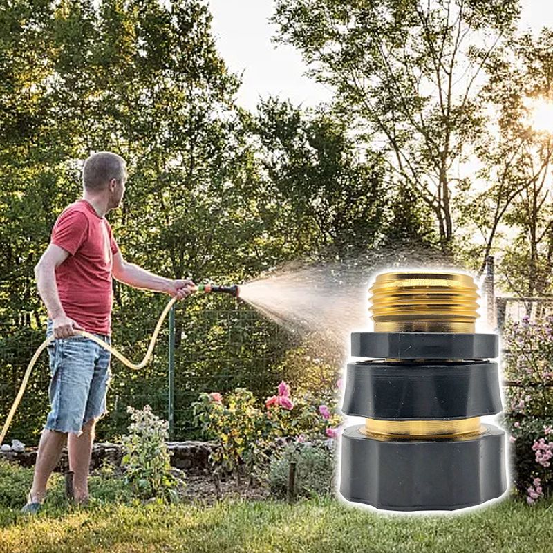 🚿 3/4-inch Garden Hose Quick Connector | Quick Connection with No Leaks – Sturdy, Handy & Ready to Use Straight Away