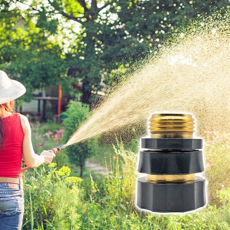 🚿 3/4-inch Garden Hose Quick Connector | Quick Connection with No Leaks – Sturdy, Handy & Ready to Use Straight Away