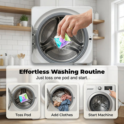 🔥Deep Cleaning & Sterilizing Laundry Detergent Pods