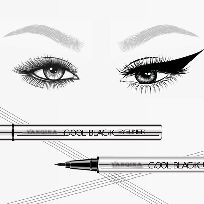🥳2026 HOT SALE🥳💞50K+ SOLD!🖤✨ 50% OFF! Waterproof Smudge-Proof Eyeliner – 24HR intense black, quick-dry. Ultra-fine tip for precision, smudge-proof even on oily lids. One stroke, all-day perfection. 👁️💧
