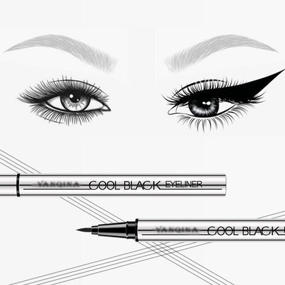 🥳2026 HOT SALE🥳💞50K+ SOLD!🖤✨ 50% OFF! Waterproof Smudge-Proof Eyeliner – 24HR intense black, quick-dry. Ultra-fine tip for precision, smudge-proof even on oily lids. One stroke, all-day perfection. 👁️💧