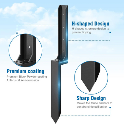 ✨ Say Goodbye to Crooked Garden Posts – A Permanent Fix for Every Garden! ✨