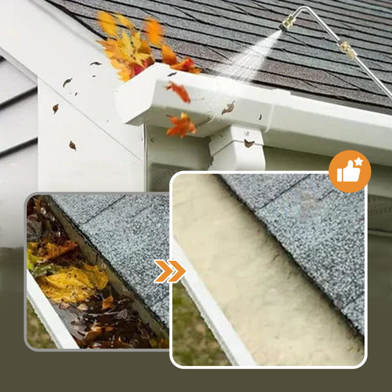 🎁 60% OFF! 🚗 High-Pressure Washer Extension Kit – Up to 4,000 PSI, Clean Roofs & Gutters Without a Ladder 💧🔧