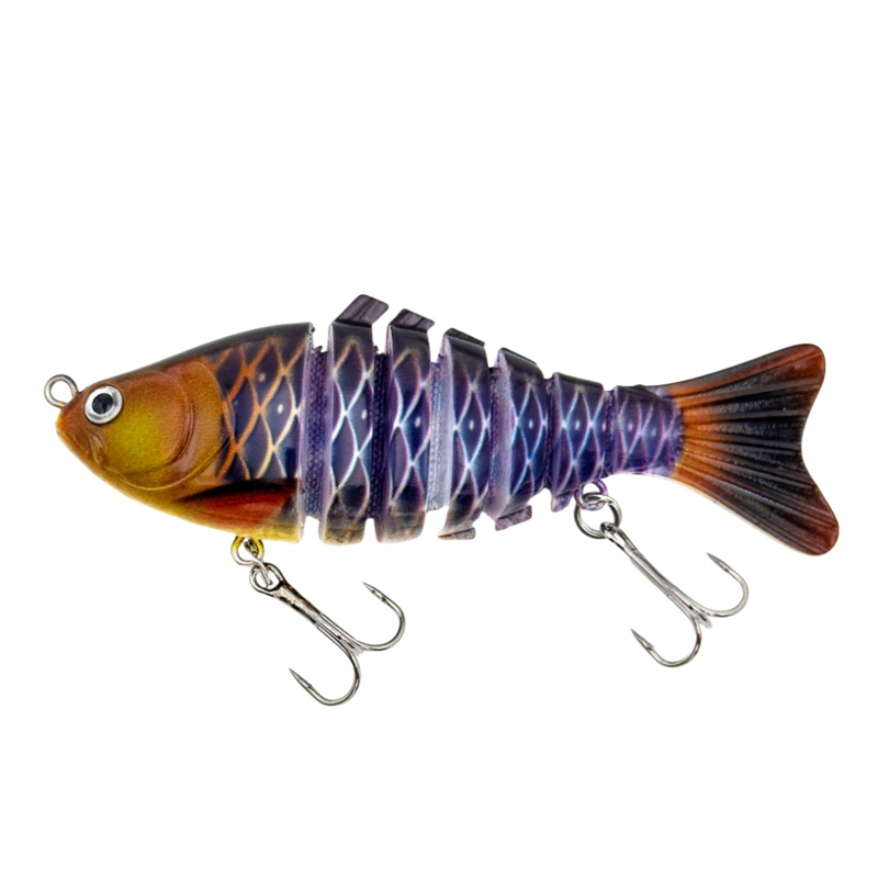 🌞 Spring Sale 50% Off🔥8-Segment Bionic Swimbait | Ultra-Realistic S-Action Multi-Jointed Fishing Lure for Bass, Pike & Trout