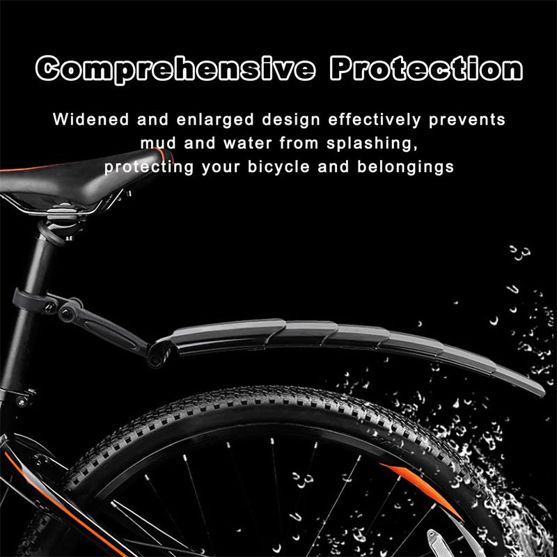 🚲 57% OFF NOW ! ⚡ Retractable & Adjustable Bicycle Mudguard Set – Universal Fit, Sturdy & Splash-Proof Design 💨