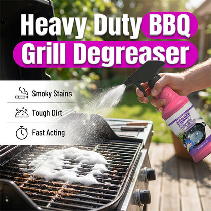 🏆 Last Day Special Price £9.78 ! 🔥Buy 2 Get 1 Free🎁Fast-Acting Heavy-Duty Grill Degreaser Spray🍢💦