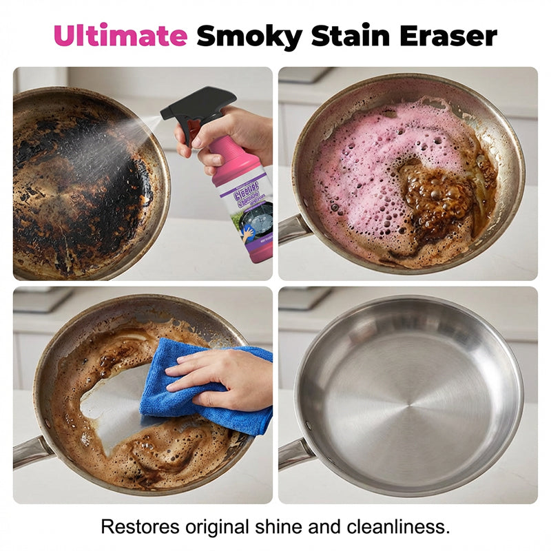 🏆 Last Day Special Price £9.78 ! 🔥Buy 2 Get 1 Free🎁Fast-Acting Heavy-Duty Grill Degreaser Spray🍢💦