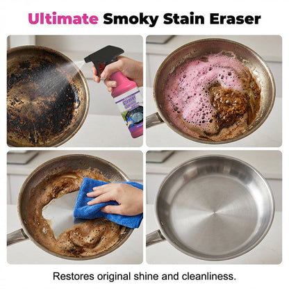 🏆 Last Day Special Price £9.78 ! 🔥Buy 2 Get 1 Free🎁Fast-Acting Heavy-Duty Grill Degreaser Spray🍢💦