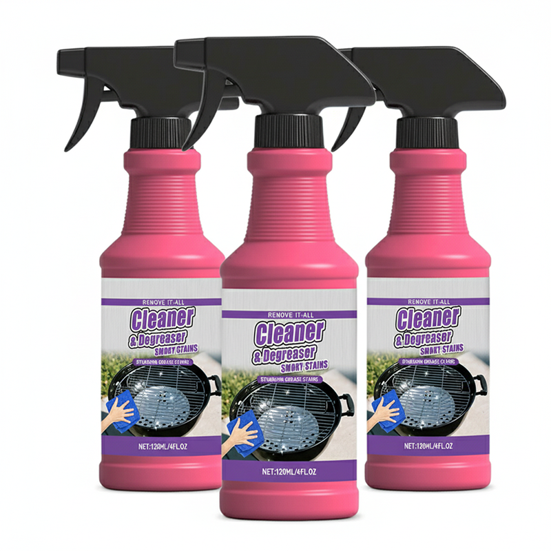 🏆 Last Day Special Price £9.78 ! 🔥Buy 2 Get 1 Free🎁Fast-Acting Heavy-Duty Grill Degreaser Spray🍢💦