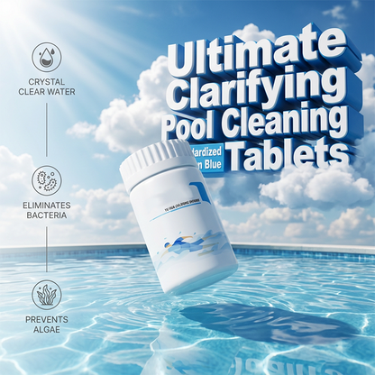 🏊‍♂️Crystal Clear Pool Cleaning Tablets!