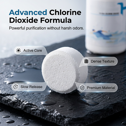 🏊‍♂️Crystal Clear Pool Cleaning Tablets!