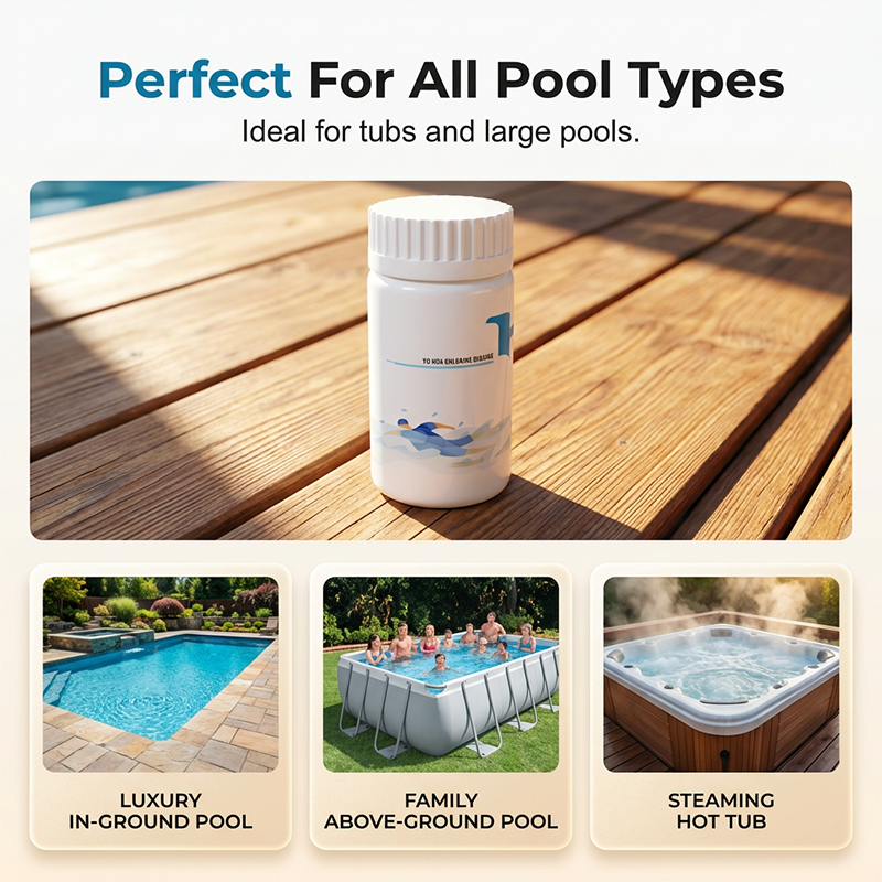 🏊‍♂️Crystal Clear Pool Cleaning Tablets!