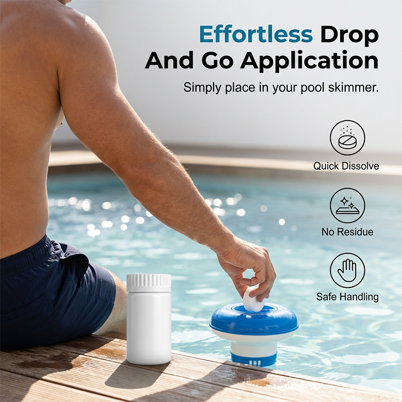 🏊‍♂️Crystal Clear Pool Cleaning Tablets!