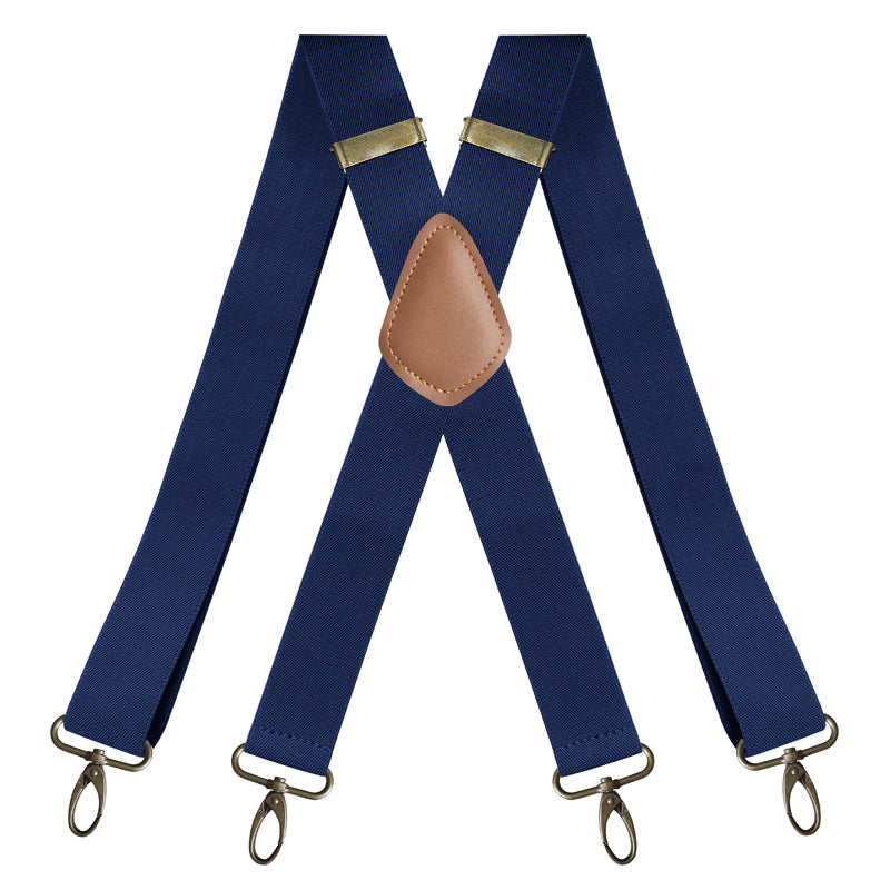 📢📢49% OFF !! ⏰Men's X-Back Suspenders with Hook Clips