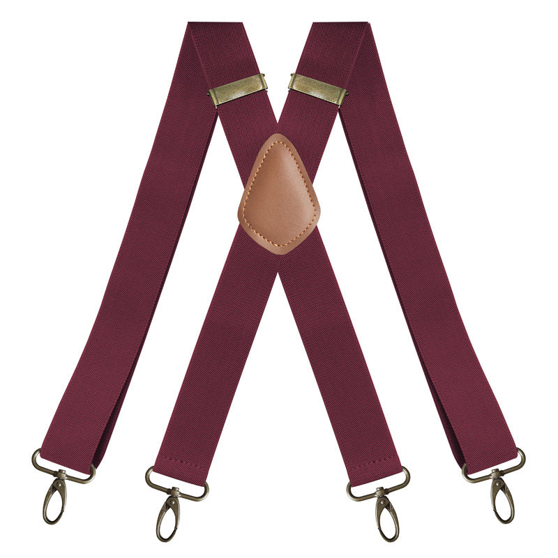 📢📢49% OFF !! ⏰Men's X-Back Suspenders with Hook Clips