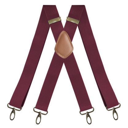 📢📢49% OFF !! ⏰Men's X-Back Suspenders with Hook Clips