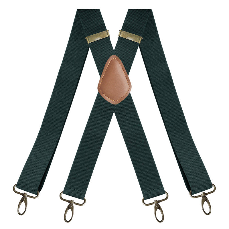 📢📢49% OFF !! ⏰Men's X-Back Suspenders with Hook Clips