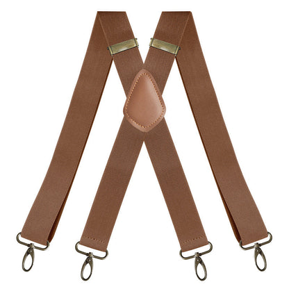 📢📢49% OFF !! ⏰Men's X-Back Suspenders with Hook Clips
