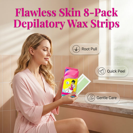 8-Pack At-Home Depilatory Wax Strips