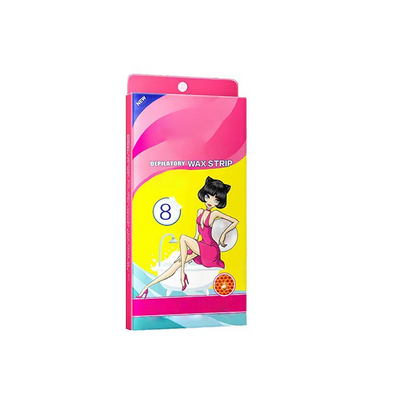 8-Pack At-Home Depilatory Wax Strips
