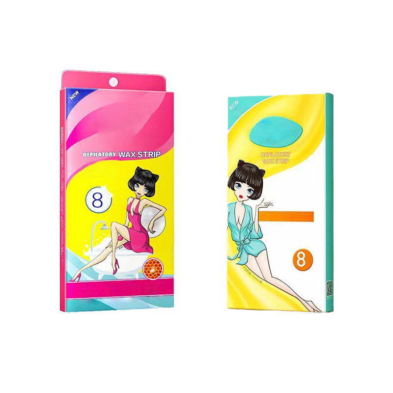 8-Pack At-Home Depilatory Wax Strips