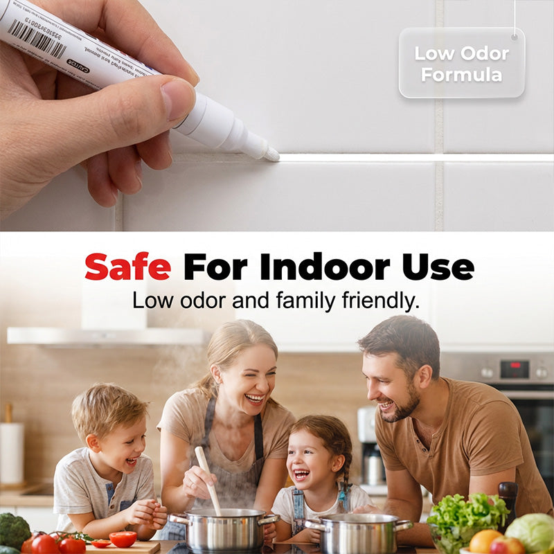 ✨ Renew Your Tile Grout in Seconds – Waterproof, Precision Marker for Home Renovation! ✨