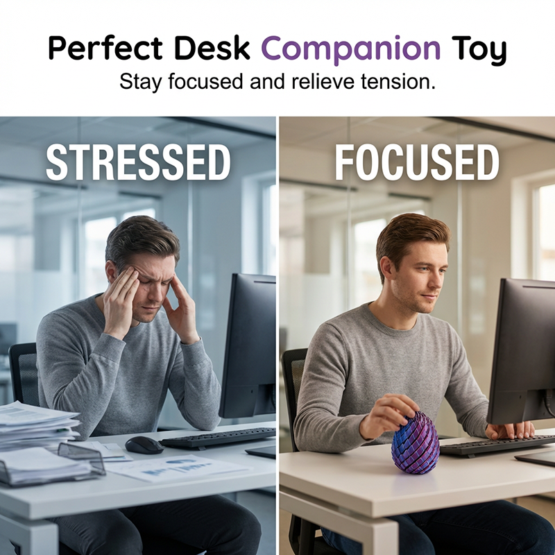 🎁3D-printed dragon egg🦖 = the ultimate stress reliever: just give it a twist, and your stress melts away 🔄