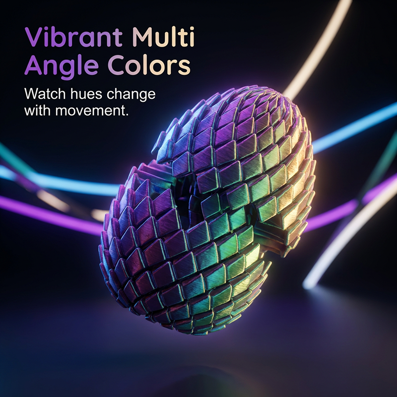 🎁3D-printed dragon egg🦖 = the ultimate stress reliever: just give it a twist, and your stress melts away 🔄