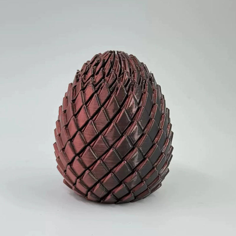 🎁3D-printed dragon egg🦖 = the ultimate stress reliever: just give it a twist, and your stress melts away 🔄