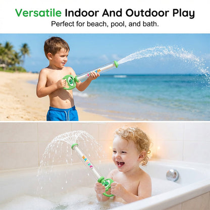 🥳2026 HOT SALE🥳💞50K+ SOLD!🧓💧 50% OFF! Pull‑Action Water Blaster – No batteries, no fuss. Creates a magical 360° water umbrella. Child‑safe materials. Hours of outdoor joy. 🏖️✨