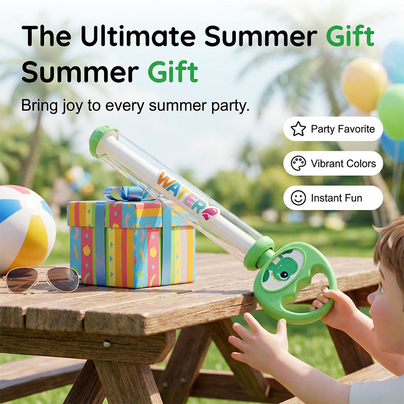 🥳2026 HOT SALE🥳💞50K+ SOLD!🧓💧 50% OFF! Pull‑Action Water Blaster – No batteries, no fuss. Creates a magical 360° water umbrella. Child‑safe materials. Hours of outdoor joy. 🏖️✨