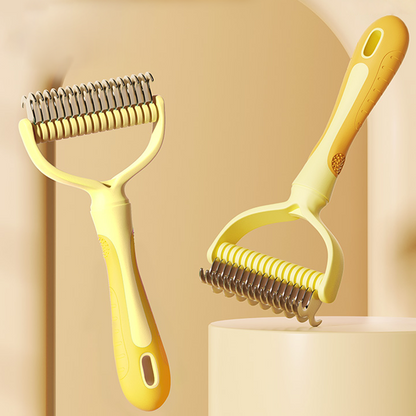 💖2026 Hot Sale💖Dual-Sided Pet Grooming Rake