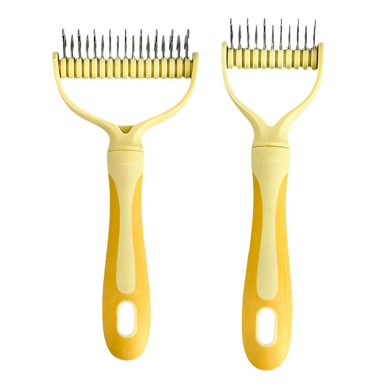 💖2026 Hot Sale💖Dual-Sided Pet Grooming Rake