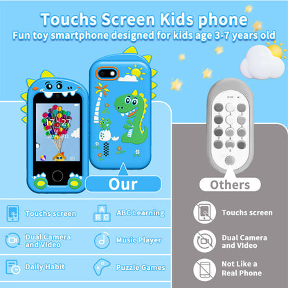 📱 Educational Learning Toy Phone – Smart Fun for Little Learners! 🎓✨ Camera, games, music, and more – the ultimate play-and-learn companion. 🧩🎵