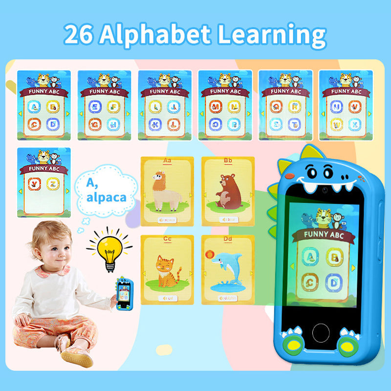 📱 Educational Learning Toy Phone – Smart Fun for Little Learners! 🎓✨ Camera, games, music, and more – the ultimate play-and-learn companion. 🧩🎵