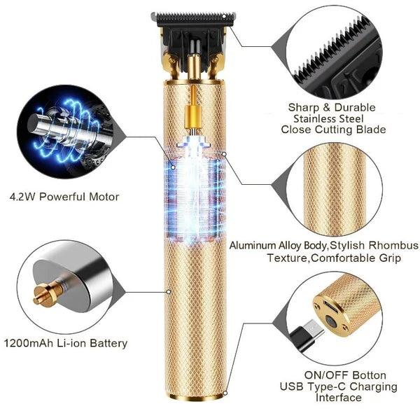 💖HOT SALE 49% OFF💖Cordless Zero Gapped Trimmer Hair Clipper