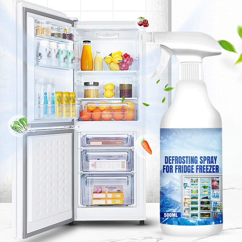 🏠Last Day Promotion 49% OFF - 🧊Defrosting Spray for Fridge Freezer🎁(With free spatula)