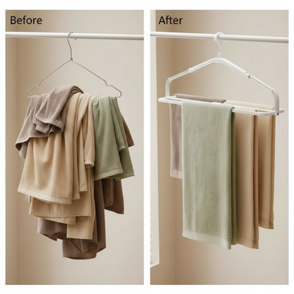Multi-Functional Foldable Clothes Hanger