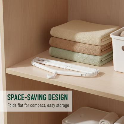 Multi-Functional Foldable Clothes Hanger